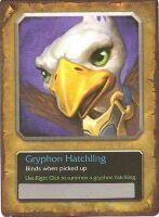 Спутник WoW Pet: Gryphon Hatchling (Питомец грифон) 
