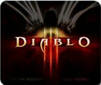 Коврик - Diablo 3 classic logo 