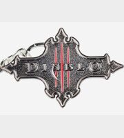 Брелок - Diablo III Logo Keychain
