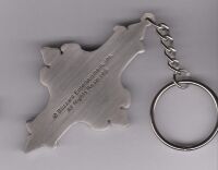 Брелок - Diablo III Logo Keychain