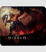 Коврик - Diablo 3 Barbarian logo