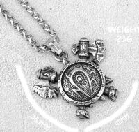 Медальйон World of Warcraft Horde Варкрафт Орда (нержавіюча сталь) + подарунковий бокс