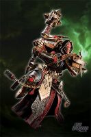 World of Warcraft® Wave 7 Action Figure - Human Paladin: Judge Malthred