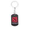 Брелок DOTA 2 Logo Дота 2 (колір чорний і червоний) 5 см