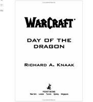 Книжка World of Warcraft: Blizzard Legends - Day of the Dragon (мяка обкладинка) (Eng)
