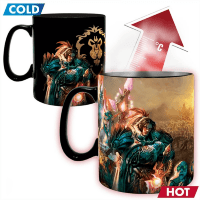 Чашка хамелеон Blizzard World Of Warcraft Azeroth Mug Варкрафт кухоль 460 мл (змінює колір)