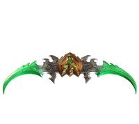 Репліка World of Warcraft Warglaive Of Azzinoth Клинки Аззинота 21 см. метал 
