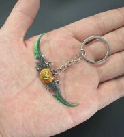 Брелок World of Warcraft Warglaive Of Azzinoth Бойові гліфи Аззінота 7 см. №2