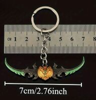 Брелок World of Warcraft Warglaive Of Azzinoth Бойові гліфи Аззінота 7 см. №2