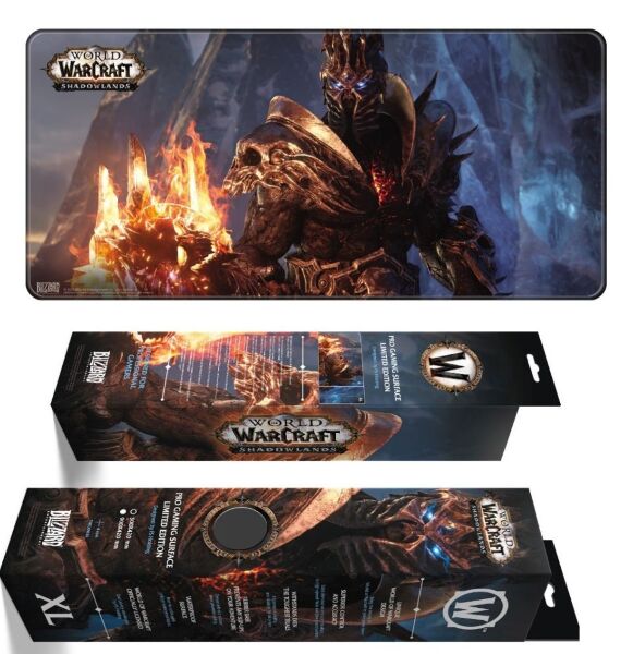 Килимок World of Warcraft: Lich King — Arthas & Bolvar — 90 × 42 см