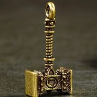 Брелок World of Warcraft Doomhammer Варкрафт латунь 6 см.