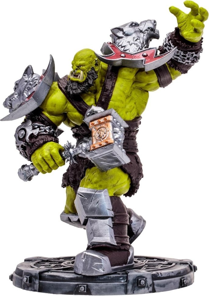 Фігурка McFarlane World of Warcraft Orc Warrior Shaman (Rare) Варкрафт Орк Воїн Шаман 
