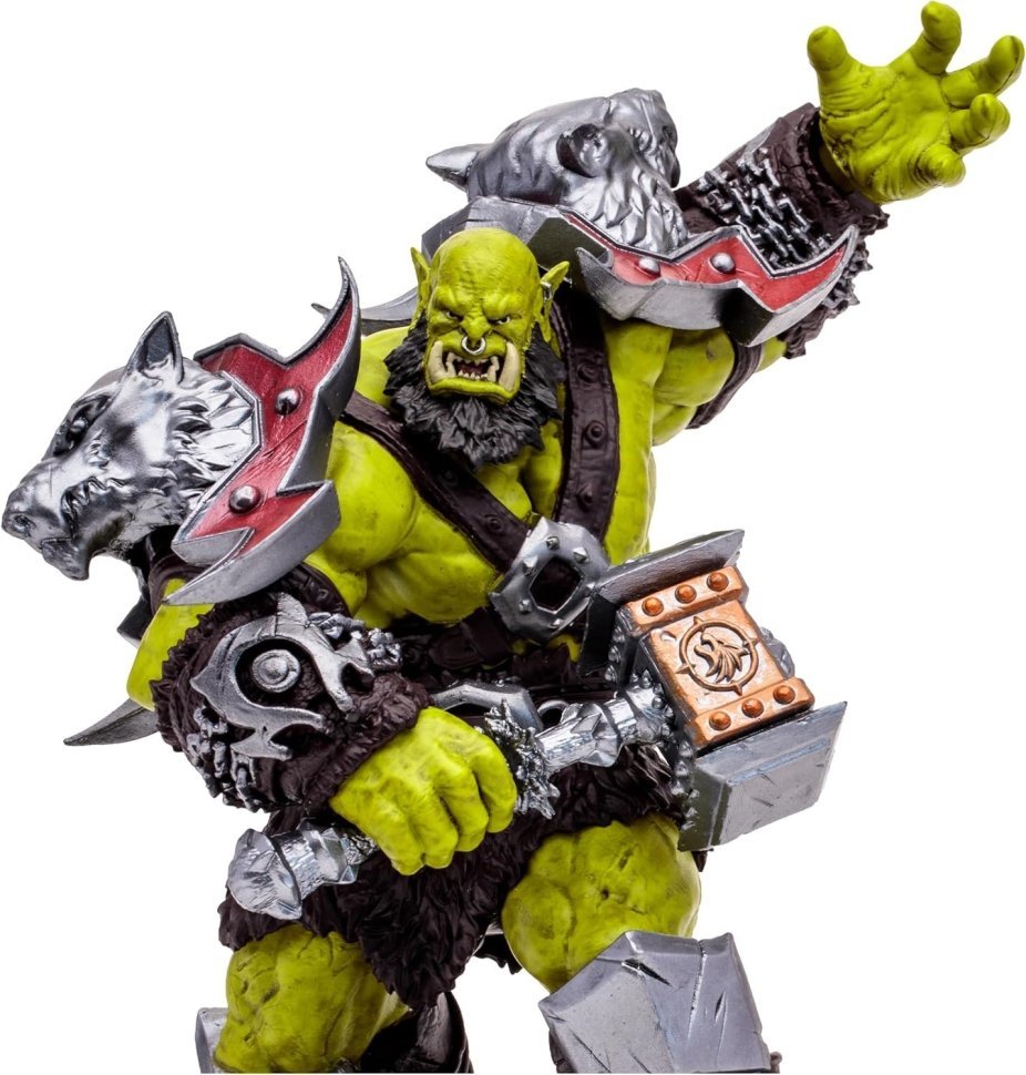 Фігурка McFarlane World of Warcraft Orc Warrior Shaman (Rare) Варкрафт Орк Воїн Шаман 
