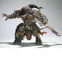 DC World of Warcraft Tauren Hunter: Korg Highmountain Deluxe Action Figure 