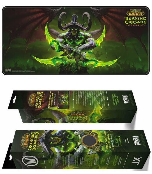 Килимок World of Warcraft: Burning Crusade — Illidan — 90 × 42 см