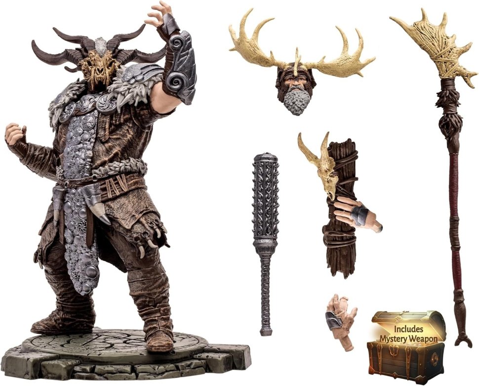 Фігурка McFarlane Diablo IV Landslide Druid Common Figure Діабло Друїд 20 см. 