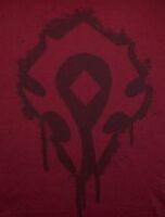 Футболка World of Warcraft Horde Crest Stencil T-Shirt (розмір L)