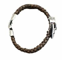 Браслет Overwatch Logo кожа + Metal #2