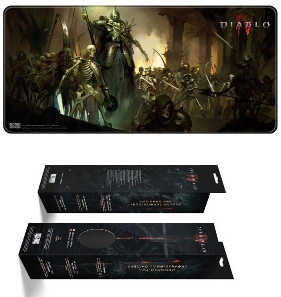 Килимок Diablo IV: Skeleton King — 90 × 42 см