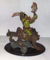 Orc Wolf Rider (Riding Wolf) World of Warcraft Figure