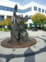 Orc Wolf Rider (Riding Wolf) World of Warcraft Figure