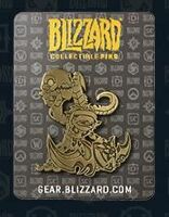 Значок 2015 Blizzcon Exclusive Gold Murkidan Blizzard Pin 