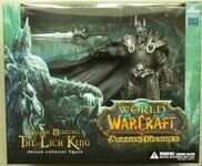 DC World of Warcraft Arthas Menethil The Lich King Deluxe Action Figure