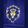 Рушник зі знаком Альянсу (Alliance World of Warcraft Towel) 35 x 62 cm