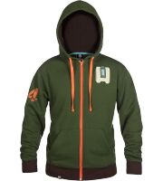 Кофта Реглан OVERWATCH Ultimate Bastion ZipUp Hoodie Овервотч Худи Бастион (размер XL)