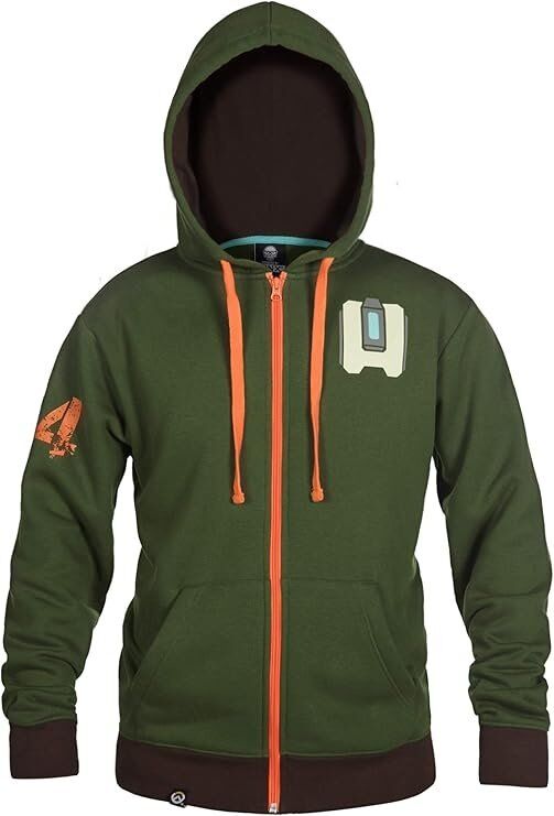Кофта Реглан OVERWATCH Ultimate Bastion ZipUp Hoodie Овервотч Худі Бастіон (розмір XL) 