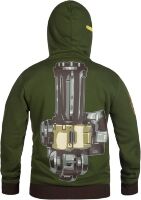 Кофта Реглан OVERWATCH Ultimate Bastion ZipUp Hoodie Овервотч Худи Бастион (размер XL)
