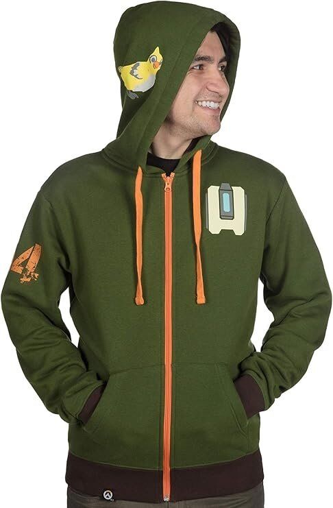 Кофта Реглан OVERWATCH Ultimate Bastion ZipUp Hoodie Овервотч Худі Бастіон (розмір XL) 