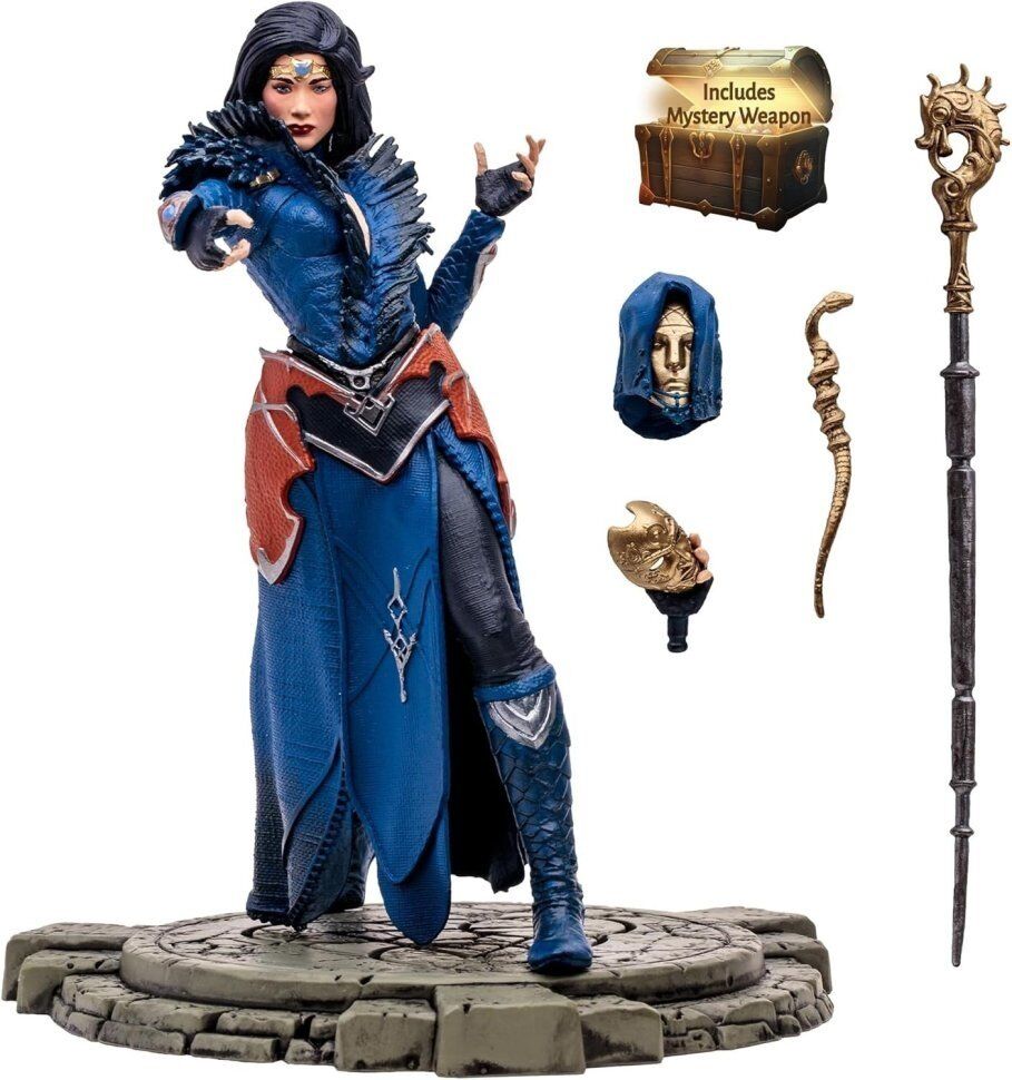 Фігурка McFarlane Diablo IV Hydra Lightning Sorceress Common Figure Діабло Чаклун 20 см. 