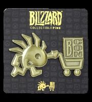 Значок 2017 Blizzcon Exclusive Murloc Blizzard Pin