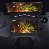 Коврик для мыши игровая поверхность Blizzard Hearthstone Heroes Хартстоун XL (90*42 cm)