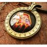 Медальон World of Warcraft  класс шаман Shaman (Металл + стекло)