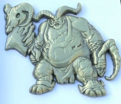 Значок Blizzard Collectible Pins Series 6 Butcher Diablo Gold 