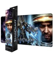 Килимок для миші ігрова поверхня Blizzard STARCRAFT Races Старкрафт XL 90*42 cm