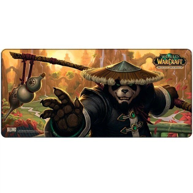 Килимок ігрова поверхня Blizzard World Of Warcraft Pandaria Limited Edition Пандарія XL (90*42 cm)