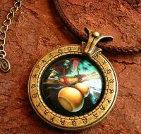 Медальон World of Warcraft  класс монах Monk  (Металл + стекло) 