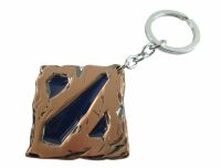 Брелок DOTA 2 Logo метал №2