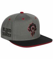 Кепка JINX World of Warcraft - Blood and Thunder Snap Back Hat Бейсболка Орда