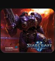 Коврик SteelSeries QcK mini StarCraft 2  Tychus Findlay (21 x 25 см.)