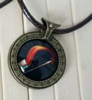 Медальйон World of Warcraft клас мисливець Hunter (Метал + скло)