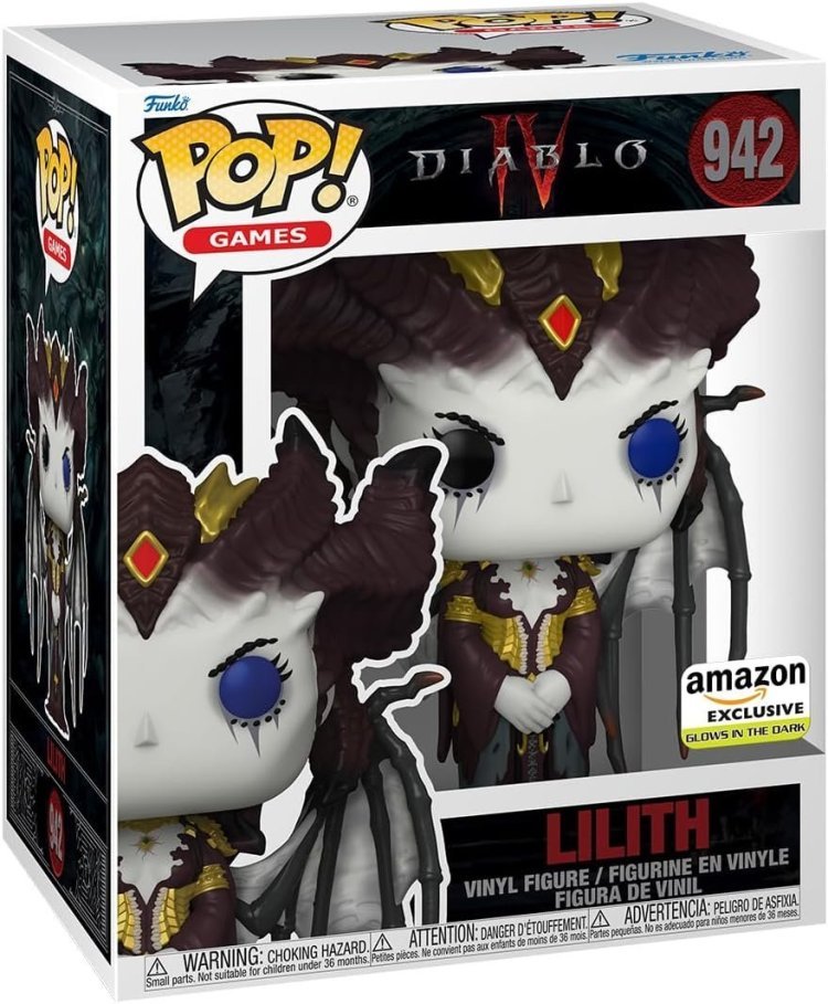 Фігурка Funko Games: Diablo IV - Lilith Фанко Діабло Ліліт (Amazon