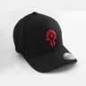 Кепка World of Warcraft Horde 3D Flexfit Hat (размер L/XL, S/M)  красный