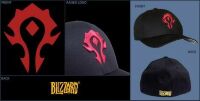 Кепка World of Warcraft Horde 3D Flexfit Hat (розмір L /XL, S /M) червоний