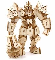 Конструктор з дерева 3D - Overwatch Reinhardt Incredibuilds Wood Model