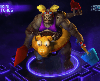 М'яка іграшка Heroes of the Storm Stitches Plush with Bikini Stitches Skin
