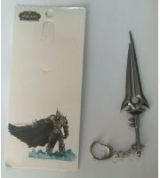 Брелок - World of Warcraft Black Wind Metal Weapon